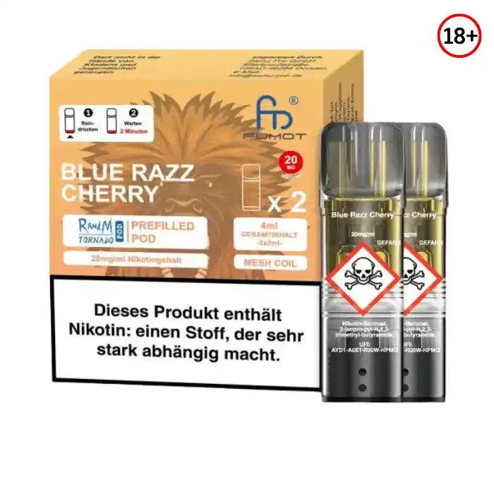 RandM Tornado by Fumot Blue Razz Cherry Pod Kaufen